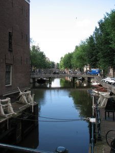 gracht in Amsterdam